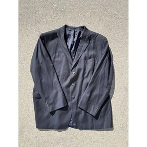 Lauren Ralph Lauren Mens 54L Navy Blue Wool Cashmere Blazer Sport Coat Canada